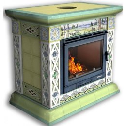 Каминная облицовка КимрПечь Билибин центральная Весна